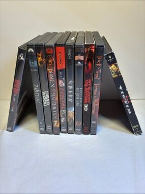 Lot of 10 Horror Psychological Thriller Movies DVD